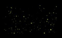 the sky is filled with small yellow stars