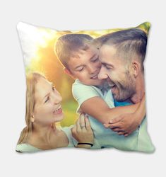 Custom Photo Pillows - Design Your Custom Throw Pillow Online | Starts at $11.45 Custom Photo Pillow, Photo Pillow, Photo Pillows, Personalized Pillows, Personalized Couple, Custom Throw Pillow, Pet Gifts, Pillow Design, Custom Pillow