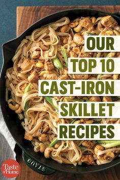 the top 10 cast iron skillet recipes