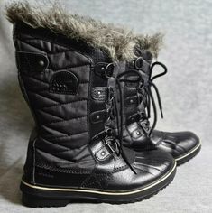 Check out Sorel Womens Tofino II Black Waterproof Faux Fur Snow Rain Winter Boots Size 8.5, the latest item I added on eBay! #eBay #eBaySeller Snow Rain, Sorel Womens, Womens Purses, Waterproof Boots, Warm Winter, Winter Boots, Boot Shoes Women, Faux Fur, Shoe Boots