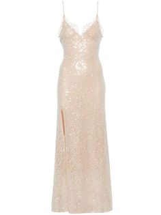 STAUD Kezia Sequinned Lace Dress - Farfetch Sequin Lace Dress, Bohemian Wedding Guest, Gala Dress, Sequin Design, Versace Outfit, City Dress, Chantilly Lace, Summer Beach Wear, Thigh High