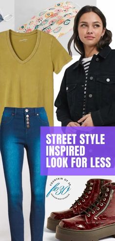 Street style looks a little different these days because for the most part we’ve been hunkering down and staying at home. But still, life goes on and we have to go out and about occasionally! ​ ​Here are trendy pieces that make up a street style inspired fall look for less! Nobody wants to spend a ton of money on their fall or winter wardrobes this season. #fashion #over40 #streetstyle #lookforless #fallfashion Dress Fashion Photography, Personal Style Types, Shoes Fashion Photography, Ootd Women, New Street Style, Personal Style Inspiration, Fashion Friday, Fashion Business Casual, Womens Business Casual