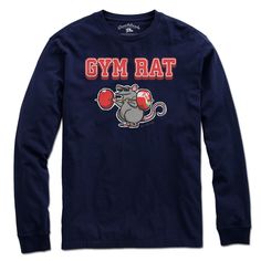 Gym Rat T-Shirt Looking to get into shape while keeping your sense of humor intact? Show those bodybuilders at the gym who's boss with this hilarious gym rat t-shirt. Funny Crew Neck Gym Tops, Funny Gym Tops With Crew Neck, Get Into Shape, Sense Of Humor, At The Gym, Gym Rat, Charcoal Color, Get In Shape, Funny T