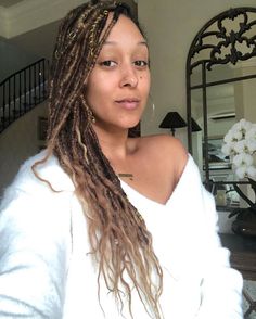 Tamera Mowry My True Self, Tamera Mowry, Soft Locs, Beautiful Pregnancy, Clear Glowing Skin, Free Day, Hair Life, True Self