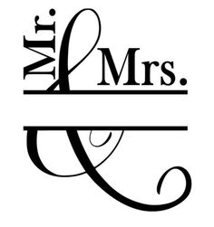 the logo for mr and mrs