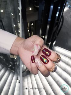 Artigas #MarbleNails is the hot seller during Chinese New Year. Who said red only for CNY?   #DressUpYourNails #ManiqureMy #KotaKinabalu Elegant Manicure, Vibrant Outfits, Nail Design Ideas, Initial Prints