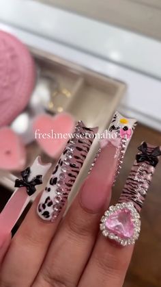 Jamaica Nails, Pink Ombre Nails, Drip Nails, Girly Acrylic Nails