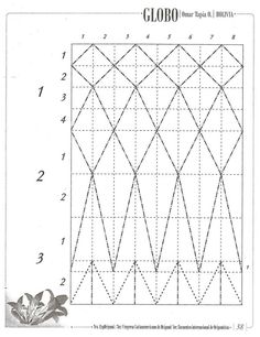 an image of a graphing paper with numbers and lines on it, as well as the