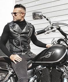 ✅ Men biker vest in genuine leather, Harley Davidson Vest , Gift for bikers, Hand made vest in genuine top grade leather, gifts for him, gifts   ⭐Condition : Brand New ⭐Outer Shell: Genuine Leather ⭐ Leather Type: Sheepskin / Lambskin ⭐ Inner Shell: Polyester Lining ⭐ Closure Style: Original YKK Zipper ⭐ Cuffs Style: Open With Zippers ⭐ Inside Pockets: One ✅ Delivery Information If you require any other size please email us. We make on order see time below. You will receive your order within 5 to 7 working days. 1. You place order. 2. Stitching in 2 to 3 business days. 3. One day Quality check. 4. Shipping you will receive in 3 to 4 days ✅We Use Only 100% Real / Genuine Leather Material: ✅We believes in and practices good business ethics. Therefore, we guarantee you that the leather we use Moto Vest For Biker Events, Sleeveless Leather Jacket For Biker Events, Sleeveless Black Biker Jacket For Biker Events, Black Moto Vest For Biker Events, Moto Style Black Vest For Biker Events, Sleeveless Biker Leather Vest Jacket, Biker Style Sleeveless Vest For Streetwear, Sleeveless Biker Leather Vest, Leather Biker Vest For Biker Events