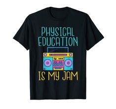 PRICES MAY VARY. Solid colors: 100% Cotton; Heather Grey: 90% Cotton, 10% Polyester; All Other Heathers: 50% Cotton, 50% Polyester Imported Pull On closure Machine Wash Perfect Clothes for any Physical Education Teacher who love their Work in School with Students. Grab this if you are a physical education Student including college physical education students getting a physical education degree. Great present for your favorite p.e. teacher for birthday or christmas. Lightweight, Classic fit, Doub Physical Education Teacher Gifts, Physical Education Teacher, Pe Teachers, Teacher Design, Physical Education, Teacher Tshirts, Branded T Shirts, Teacher Appreciation, Perfect Outfit