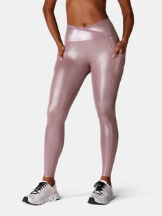 Strengthen Your Core, Knee Support, Pole Fitness, Compression Leggings, Pocket Leggings, Body Sculpting, Squat Proof, Faux Leather Leggings, Barbie Girl