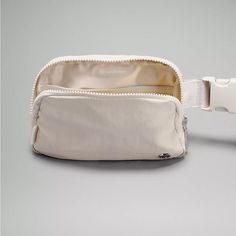 New Lululemon Everywhere Belt Bag In Opal White Crossbody, Water Repellent, Water Resistant Lululemon Belt Bag, Lululemon Bags, Lululemon Everywhere Belt Bag, Everywhere Belt Bag, Pink Crossbody Bag, Festival Bag, Gold Velvet, Water Repellent Fabric, Bags Purses