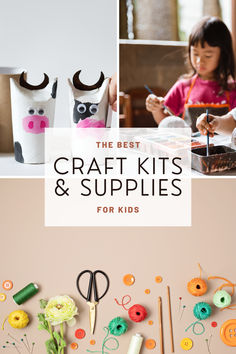 the best craft kits and supplies for kids to make with their own handmade items