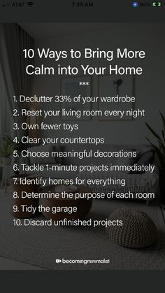 the 10 ways to bring more calm into your home