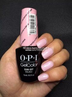 Let Me Bayou A Drink Opi Gel, Let Me Buy You A Drink Opi, Opi Pink Gel, Opi Gel Nail Colors, Gel Colors, Pink Gel Nails, Gel Nail Colors