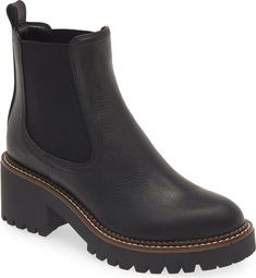 Nordstrom Miah Water Resistant Chelsea Lug Boot (Women) | Nordstrom Fall Family Photo Outfits, Lug Boots, Mary Jane Ballet Flats, Nordstrom Sale, Platform Block Heels, Fall Family Photos, Family Photo Outfits, Nordstrom Anniversary Sale, Photo Outfit