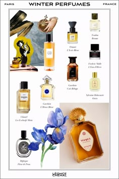 10 Best French Winter Perfumes for Women - Leonce Chenal Winter Perfume, Elegant Perfume, Perfume Names, Concealer Pen, Paris Winter, Tubing Mascara, Perfumes For Women, Summer Makeup Looks, French Perfume