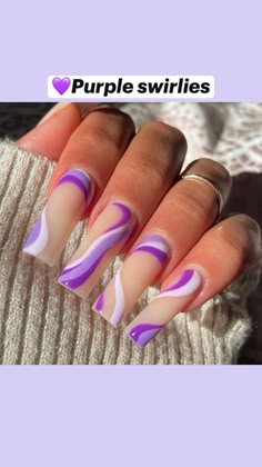 Purple Acrylic Nails, Long Acrylic Nail Designs, Drip Nails, Ombre Acrylic Nails, Glow Nails, Long Acrylic Nails Coffin, Long Square Acrylic Nails, Acrylic Nails Coffin Short, Summer Acrylic Nails