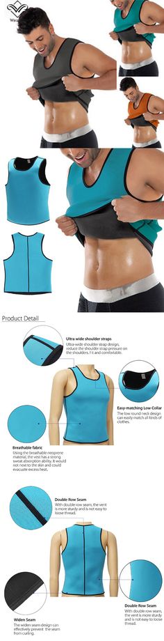 Men Sports Body Shaping Vest Slimming Underwear Fitness Training Hot Shaper Body Shaper Corset, Sport Body, Waist Trainer, Mens Health, Transformation Body, Body Shapers, Workout Gear, Fitness Training, Mens Fitness