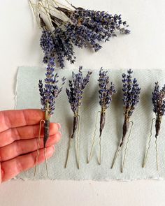 Free shipping for orders over 53€ use code FREE2022 Dear customers, we process flowers, dry them and make hair jewelry ourselves.   We have extensive experience in jewelry making - over 3 years.  We have been working with dried flowers for over a year.   There are hundreds of happy brides in our experience.   Hairpins are handmade from real dried lavender. Dimensions:  floral part: 5 cm Hair pin: 6 cm DELIVERY:  Canada: 4-6 weeks Latvia: 1-5 business days United States: 5-12 days USPS service. Europe: 1-3 weeks Australia, New Zealand and Oceania: 1-6 weeks More of our jewelry can be found in our store: https://www.etsy.com/shop/NatureInMeShop?ref=simple-shop-header-name&listing_id=1242857352 Our bouquets for the bride with gypsophila in boho style: https://www.etsy.com/listing/859901470/dr Gypsophila Hair, Boho Wedding Accessories, Boho Headpiece, Dried Lavender Flowers, Boho Wedding Bouquet, Violet Hair, Lavender Hair, Wedding Accessory, Wedding Hair Pins