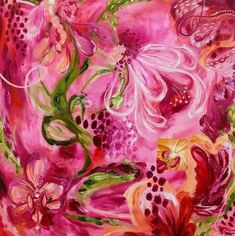 Ethereal Art, Painting Art Projects, New Wall, Floral Painting, Collage Art