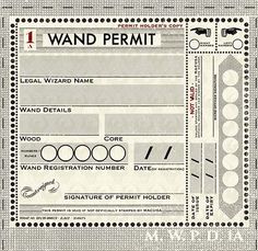 a black and white drawing of a warrant form