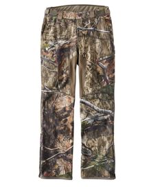 Designed to fit a woman's shape, these technical hunting pants offer exceptional comfort and performance in a wide variety of temperatures. Use alone on cool days or as a layer when the temperatures really drop. Inseam: 31". High-Rise (Classic Fit): Sits at waist. 100% polyester. Machine wash and dry. Cuffs are trimmed with abrasion resistant fabric for added protection and durability. High-back waist band for added protection while sitting on stand. Articulation allows full range of movement. S Fitted Camouflage Bottoms For Outdoor, Best Slippers, Hunting Pants, Camo Colors, Hunting Clothes, Soft Shell, L L Bean, Quality Clothing, Amazing Women