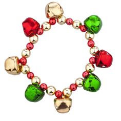 PRICES MAY VARY. Title: LUX ACCESSORIES Goldtone Christmas X-Mas Holiday Jingle Bells Bracelet. Product Type: Departments > Women > Jewelry > Bracelets > Stretch Bells Bracelet, Bell Bracelet, Christmas Jewelry Diy, Holiday Bracelets, Diy Beaded Bracelets, Christmas Jingles, Tree Earrings, Accessories Gold, Christmas Tree Earrings