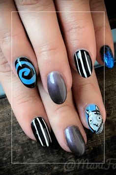 Frankenweenie Nails