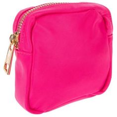 Dimensions: 5.5" H x 5.25" W x 1.12" D Material: Fabric & Metal Color: Hot Pink Quantity: 1 For a stylish place to keep your makeup and accessories, try this Square Makeup Pouch. It has a smooth square body with a shiny metallic zipper across the top. Its simple style makes it the perfect base for personalizing with stickers, pins, patches, and rhinestones! Not just for makeup, you can also use this bag to hold a variety of small items such as hair ties and small jewelry pieces. Leave it blank f Square Makeup, Makeup And Accessories, Fun Makeup, Square Body, Makeup Pouch, Small Jewelry, Hobby Lobby, Metal Color, Small Items