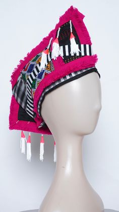 All ADULT size head circumference The hat fits loose and can be adjusted and secured with a safety pin at the back to suit your preference. Hat Fits, Red Diamond, Head Circumference, Safety Pin, Suits You, Custom Clothes, Hats For Women, Red Color, Rooster