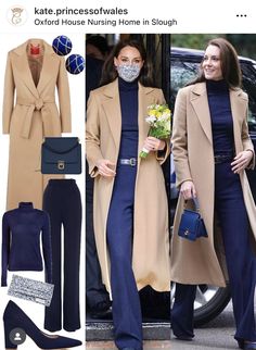 Camel Long Coat Outfit, Atume Outfits, Oxford House, Düşes Kate, Princess Katherine, Colour Combinations Fashion