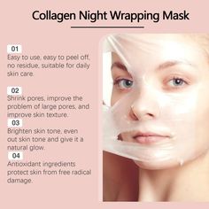 Revitalize Your Skin Overnight! 🌙 Collagen-infused night mask for firmer skin 🧴 Hydrating formula reduces wrinkles and sagging 🧼 Peel-off design for deep cleansing 🖌️ Includes brush for even application 🌟 Boosts skin's natural repair process Introducing NoctuGlow, the revolutionary collagen night mask that transforms your skin overnight. This powerful formula boosts elasticity, reduces wrinkles, and combats sagging while you sleep. With its unique peel-off design, NoctuGlow deeply nourishes Face Firming, Mask Cream, Facial Gel, Face Brightening, Collagen Mask, Glow Mask, Peel Off Mask, Brighten Skin Tone, Hydrating Mask