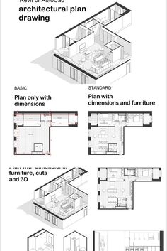 I will draw architectural plan in autocad or revit Revit Plans Architecture, Revit Floor Plans, Revit Plan, Revit Architecture Projects, Autocad Plan, Architectural Plan, Architecture Elevation