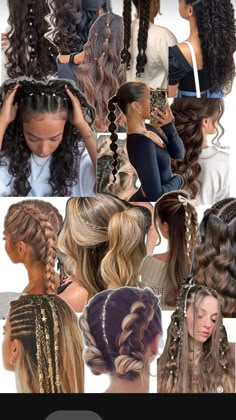 Haircuts For Very Curly Hair, Clip Hairstyles For Short Hair, Jaw Clip Hairstyles, Short Hairstyles With Glasses, Hairstyles For Short Hair Braids, Very Curly Hair, Braids Drawing, Short Hair Braids, Preppy Hairstyles