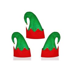 One Size Fits Most - These elf costume hats are designed to fit adults, teens, and kids, making them versatile accessories for all ages. Each hat measures approximately 11 inches in length and 10 inches in diameter, ensuring a comfortable fit. The hats feature red cuffs with saw-tooth borders and jingle bells hanging from each point, adding a festive touch to your holiday attire. These elf hats are perfect for Christmas parties, events, and Santa's Helper roles. They're also great for plays, pag Christmas Elf Hat Diy, Elf Hats For Adults, Diy Elf Hat Felt, Elf Hat Sewing Pattern, Kids Elf Costume, Christmas Party Costume, Baby Elf Hat, Christmas Elf Costume, Holiday Attire