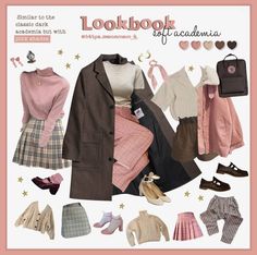 Soft Academia Aesthetic Outfits, Romantic Academia Outfits, Soft Academia Aesthetic, Soft Academia, Pink Academia, Academia Aesthetic Outfit, Academia Outfits, Fashion Moodboard, Dark Academia Fashion