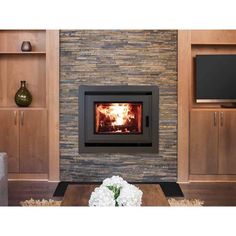 Superior WRT3920 20 EPA Certified Traditional Wood Burning Fireplace With White Stacked Refractory Panels Fall Fireplace, Wood Heater, Glass Fireplace, Door Repair, New Home Construction, Fireplace Design, Clean Face, Steel Doors