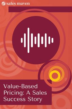 the cover of value - based pricing a sales success story