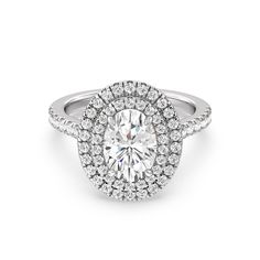 https://embed.imajize.com/3758603 Cathedral Engagement Ring, Cathedral Engagement Rings, Classic Bride, Classic Brides, Gorgeous Engagement Ring, Engagement Rings Platinum, Double Halo, Halo Engagement Ring, Conflict Free Diamonds