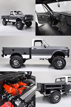 1972 Chevrolet K10 Custom Pickup - No Reserve Lifted Old Chevy Trucks, Box Chevy Truck, Restomod Truck, 1972 Chevy Truck, Classic Cars Trucks Chevy, Jeep Pickup Truck, Texas Truck