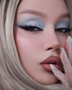 Trucco Glam, Maquillage On Fleek, Blue Makeup Looks, Drag Make-up, Make Up Inspiration