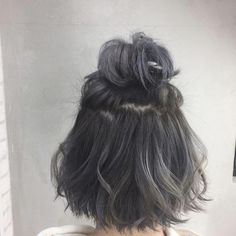 Oval Face Hairstyles, Japanese Hairstyle, Hair Styles 2017, Long Bob Hairstyles, Hair Dye Colors, Hair Inspo Color, Grunge Hair