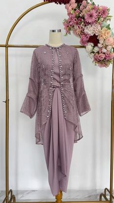 Model Dress Bridesmaid, Gamis Brokat Modern Simple, Bridesmaid Dresses Hijab Brokat, Baju Bridesmaids, Bridesmaid Dresses Hijab, Dress Muslim Modern