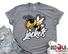 Personalized Yellowjacket School Spirit T-Shirt Crewneck, Hoodie Hooded Sweatshirt Football, Baseball, Basketball, Softball, Track, Volleyball, Cross Country, Cheer, Wrestling Not all colors are available in all sizes and styles.  Please check the color and size charts in photos. We do our best to accurately represent shirt colors by using actual photos but do understand that all monitors will display differently. Please contact us prior to purchase with any questions on sizing or colors. Your p Represent Shirt, Football Team Shirts, Sublimation Ideas, Yellow Jacket, Sister Brother, Cross Country