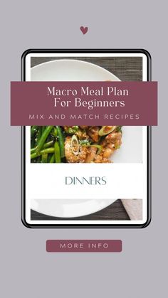 Easy to follow macro meal plan for beginners. Learn how to calculate your macros and what to eat to reach them. No weird ingredients. Understanding Macros, Macro Recipes, Meal Plan For Beginners, Macros Diet, Counting Macros, Macro Friendly Recipes, Recipes Family, Meal Planning Template