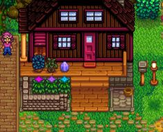 an image of a house in the game animal crossing