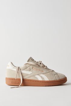 Reebok Club C Grounds Sneakers | Free People Rebook Club C 85 Outfit, Reebok Club C 85 Outfit Women, Reebok Club C 85 Outfit, Club C 85 Outfit, Reebok Club C 85, Club C 85, Shoe Wishlist, Black Leather Sneakers, Reebok Sneakers