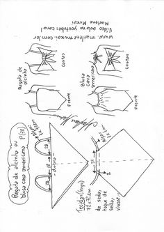 a paper model with instructions for how to make an origami fish and other things