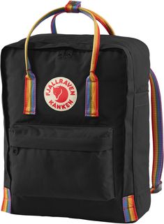 Add some color to your outdoor adventures or everyday excursions with the Fjallraven Kanken Rainbow pack. 1% of proceeds go toward supporting climate and environmental projects. Fjallraven Mini, Mochila Fjallraven Kanken, Kanken Classic, Fjällräven Kånken, Kanken Mini, Backpack Sport, Classic Backpack, Rainbow Pattern, Pocket Bag